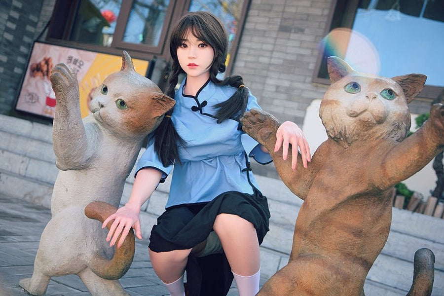 158cm/5ft2 B-cup Silicone Chinese Sex Doll - Qian Fanreal