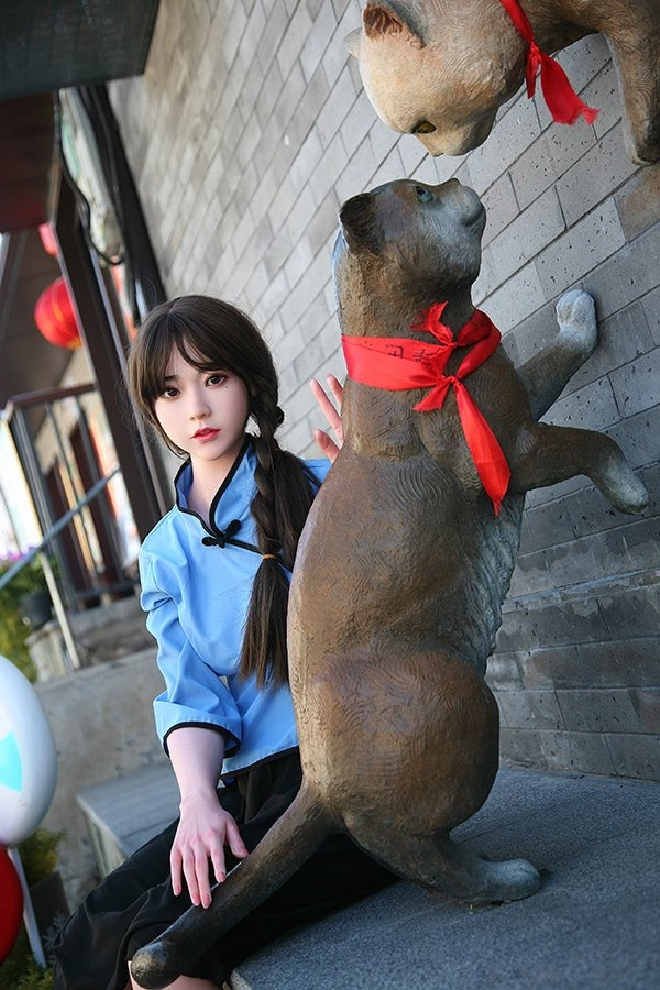 158cm/5ft2 B-cup Silicone Chinese Sex Doll - Qian Fanreal