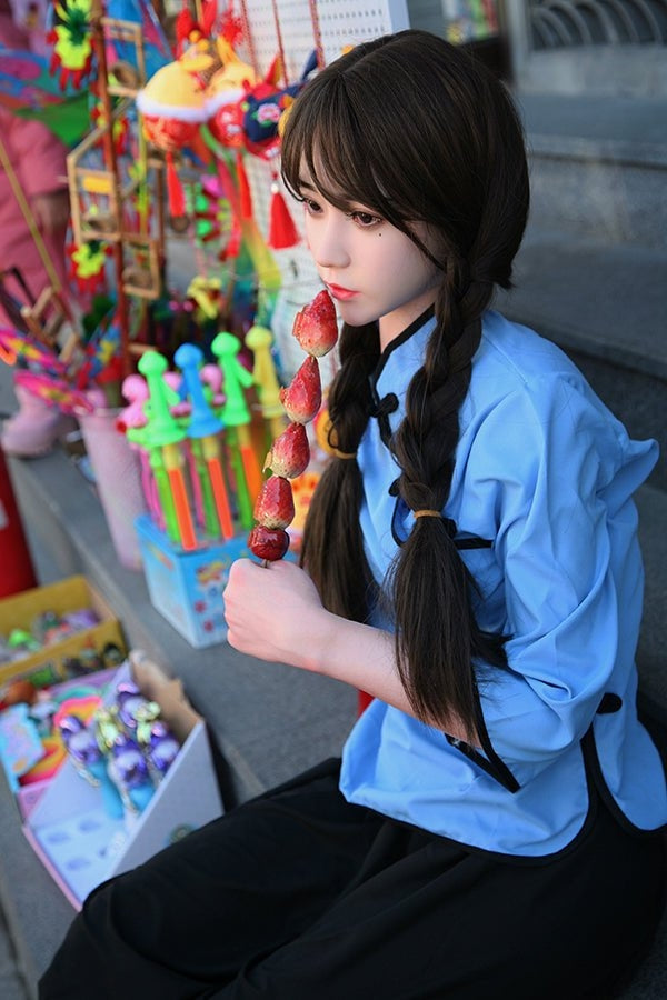 158cm/5ft2 B-cup Silicone Chinese Sex Doll - Qian Fanreal