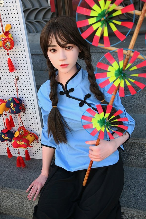 158cm/5ft2 B-cup Silicone Chinese Sex Doll - Qian Fanreal