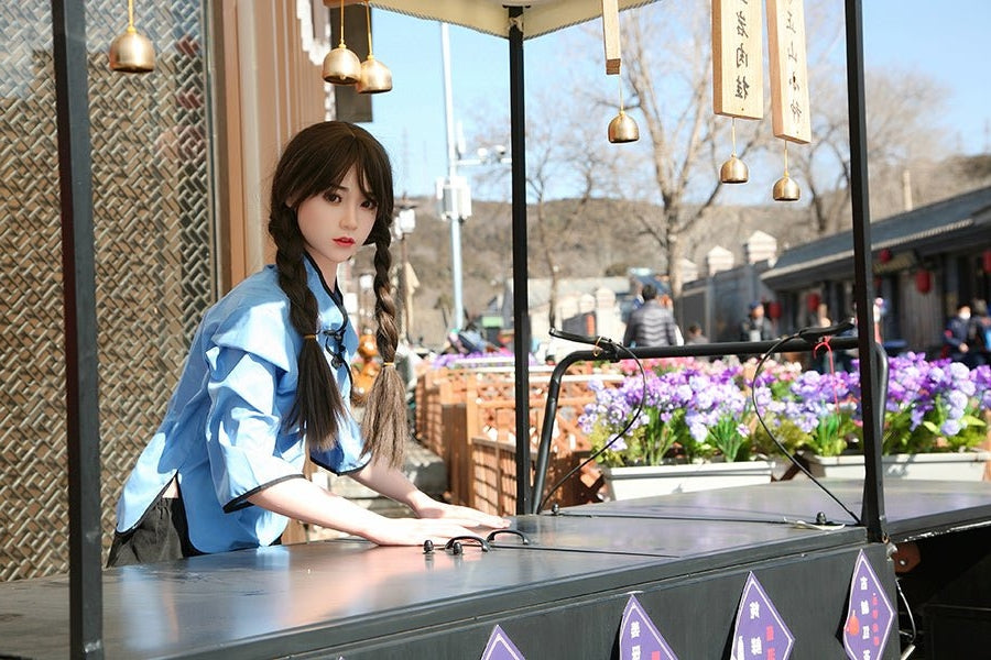 158cm/5ft2 B-cup Silicone Chinese Sex Doll - Qian Fanreal