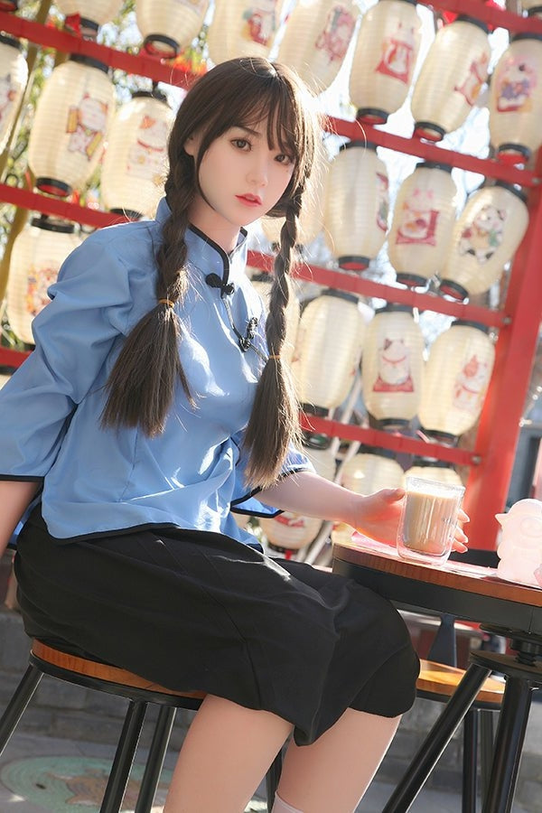158cm/5ft2 B-cup Silicone Chinese Sex Doll - Qian Fanreal