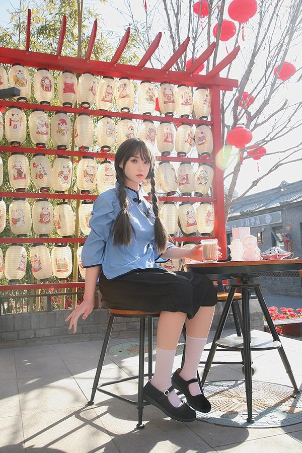 158cm/5ft2 B-cup Silicone Chinese Sex Doll - Qian Fanreal