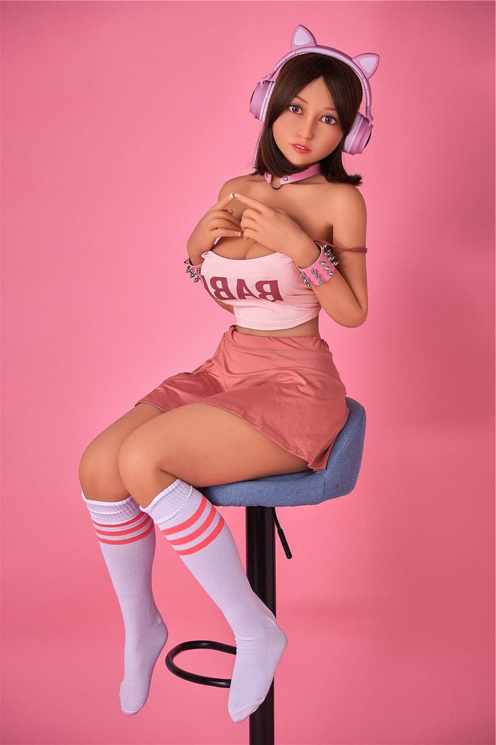 EU In Stock-153cm/5ft E-Cup Cute Sex Doll with #70 Head - Miyin TPE Irontech