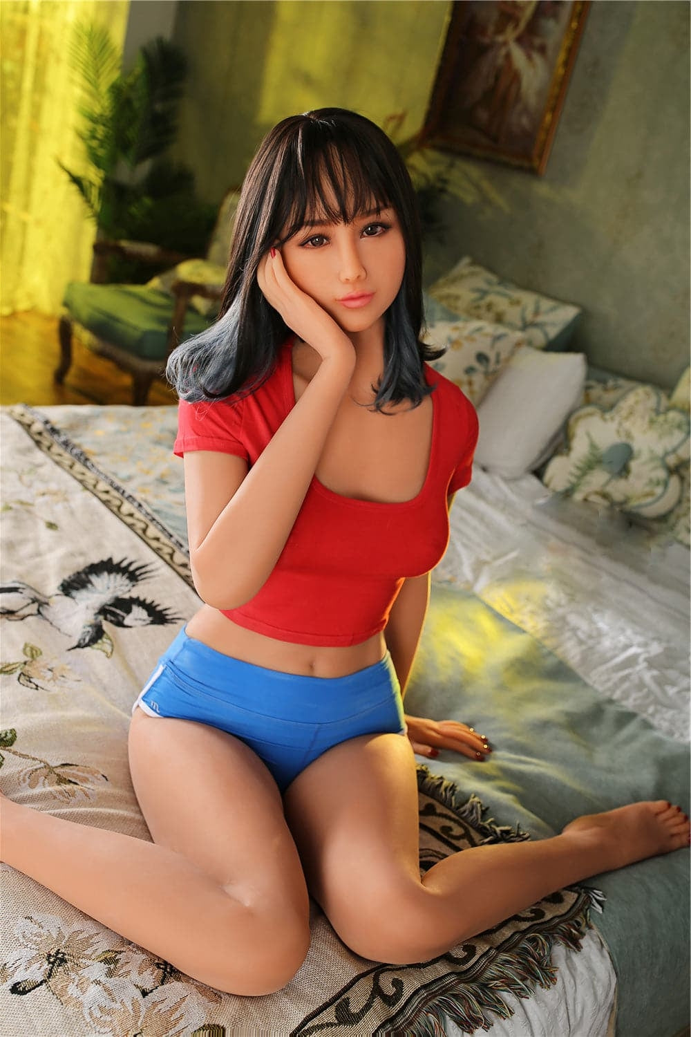 EU In Stock-168cm (5' 6") C-Cup Skinny Small Breasted Sex Doll Torso TPE Irontech