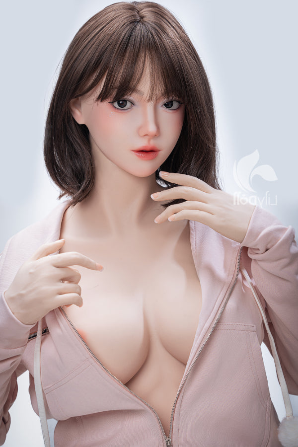 US In Stock - 168cm/5ft6 F-Cup Hybrid Sex Doll - Elara-B, Head LH030A- Torso Silicone & TPE Body Lily