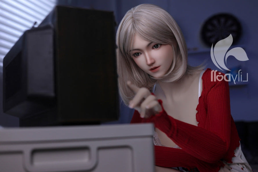 US In Stock - 168cm/5ft6 F-Cup Hybrid Sex Doll - Freya-A, Head LH031A- Torso Silicone & TPE Body Lily