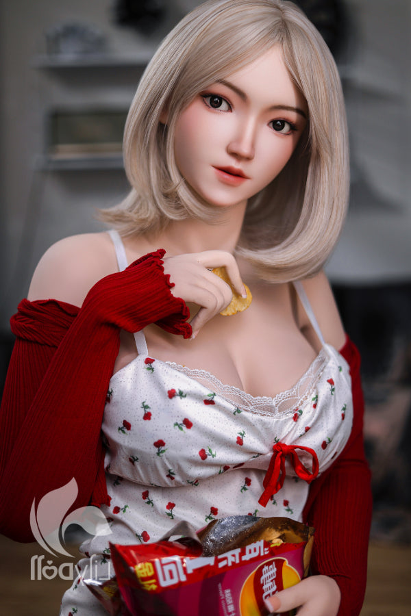 US In Stock - 168cm/5ft6 F-Cup Hybrid Sex Doll - Freya-A, Head LH031A- Torso Silicone & TPE Body Lily