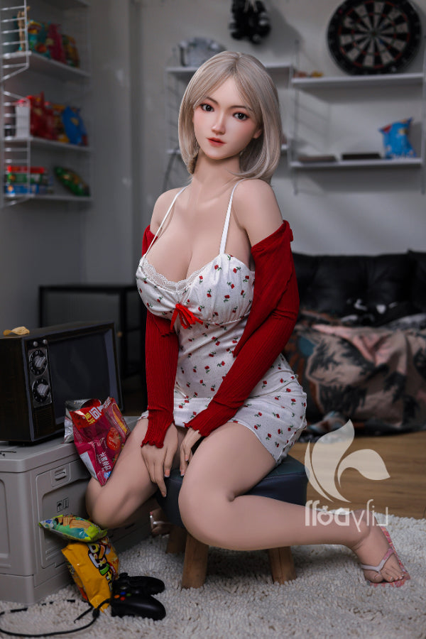 US In Stock - 168cm/5ft6 F-Cup Hybrid Sex Doll - Freya-A, Head LH031A- Torso Silicone & TPE Body Lily