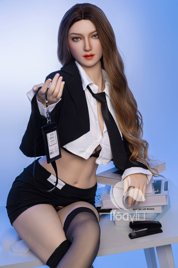 US In Stock - 168cm/5ft6 F-Cup Hybrid Sex Doll - Selene-A, Head LH033A Torso Silicone & TPE Body Lily