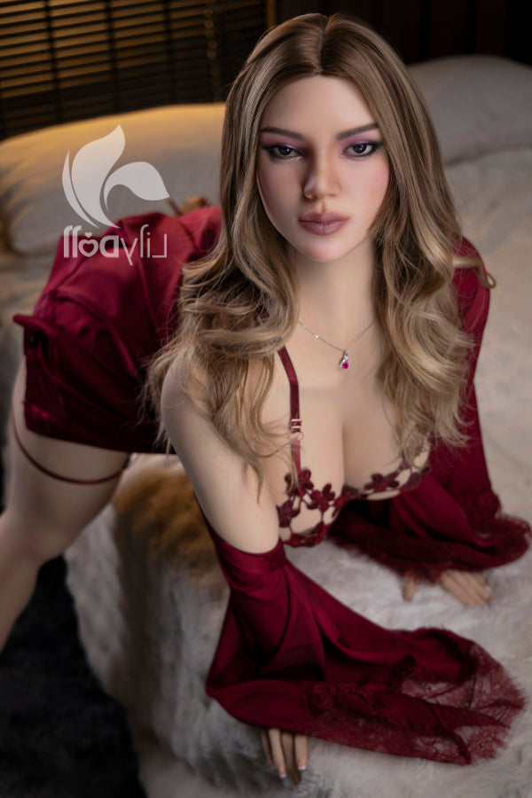 US In Stock - 157cm/5ft2 K-Cup BBW Hybrid Sex Doll - Vera-B, Head LH03 Torso Silicone & TPE Body Lily