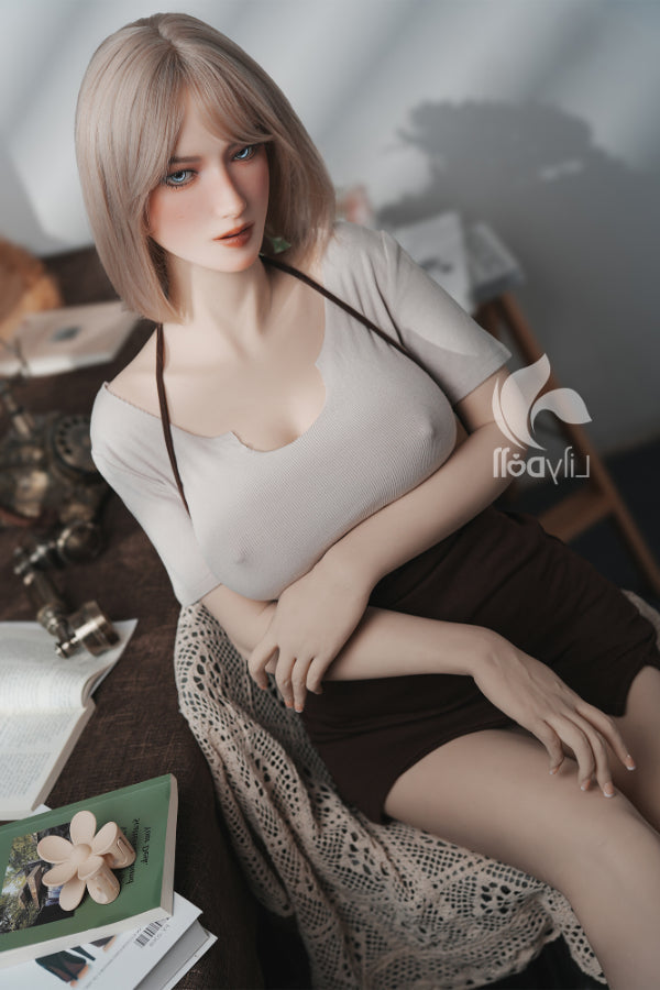 US In Stock - 168cm/5ft6 F-Cup Hybrid Sex Doll - Selene-B, Head LH033A Torso Silicone & TPE Body Lily