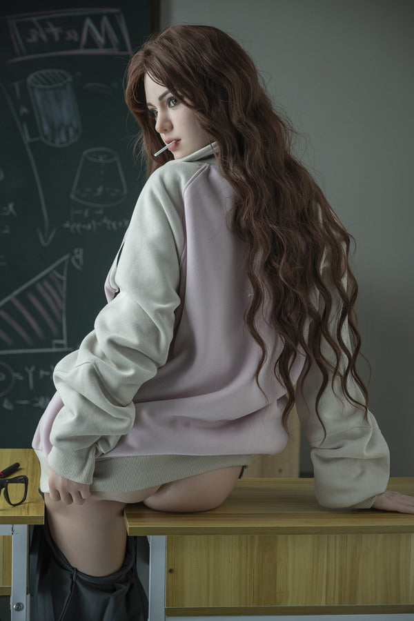 160cm/5ft3 D-cup Chinese Silicone Head Sex Doll ROS - M2 JX