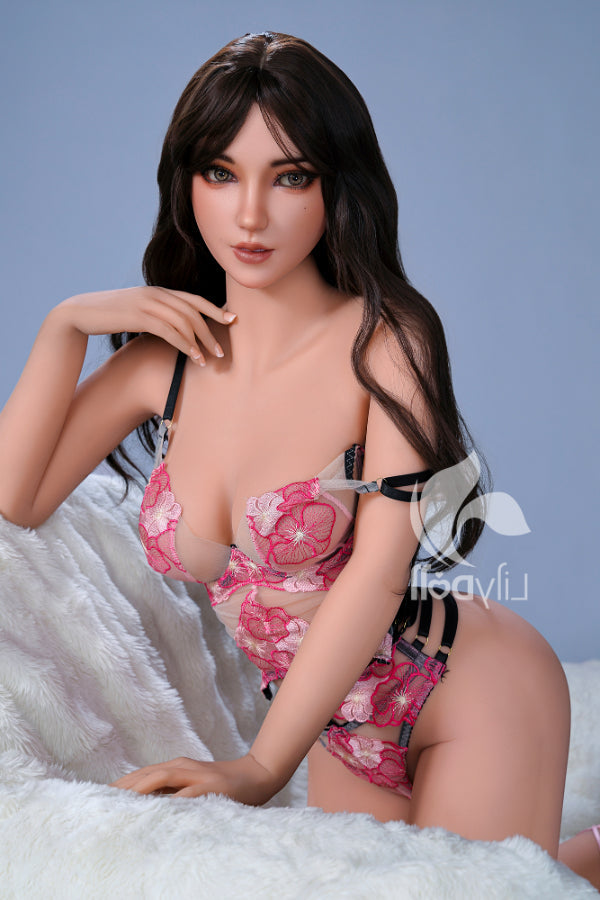 US In Stock - 158cm/5ft2 D-Cup Hybrid Sex Doll - Aria-C, Head LH032A-C Torso Silicone & TPE Body Lily