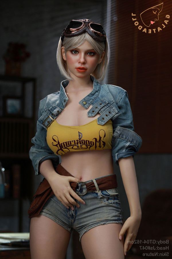 162cm/5ft4 E-cup Real Skin Texture Silicone Sex Doll – JS047 Nature Galatea