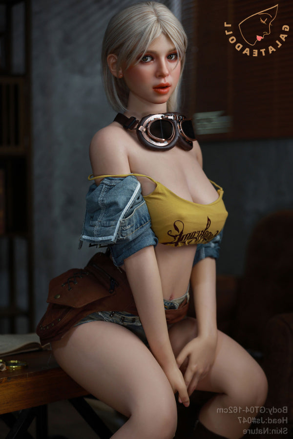 162cm/5ft4 E-cup Real Skin Texture Silicone Sex Doll – JS047 Nature Galatea