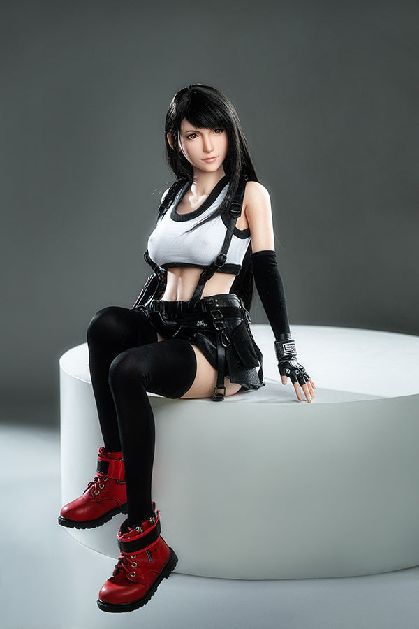 167cm/5ft6 D-cup Final Fantasy VII Game Cosplay Silicone Sex Doll - Ti Torso Lady