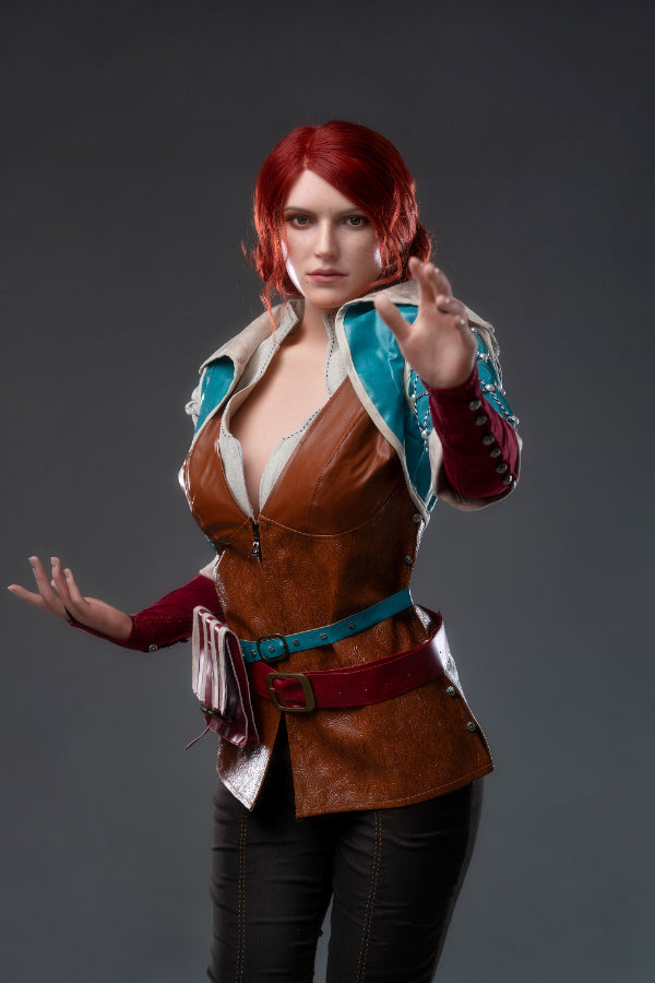 168cm/5ft6 E-cup Game Character Muscular Silicone Sex Doll - Triss Mer Torso Lady