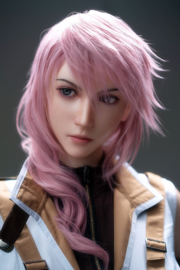 171cm/5ft7 G-cup Final Fantasy 13 Game Silicone Sex Doll - Lightning Lady