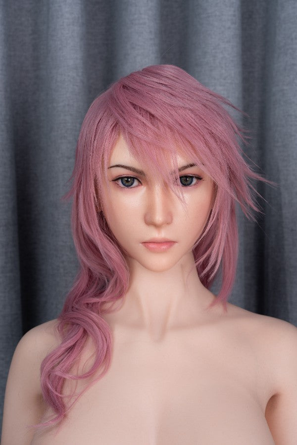 171cm/5ft7 G-cup Final Fantasy 13 Game Silicone Sex Doll - Lightning Lady