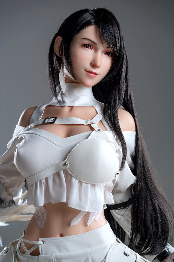 171cm 5ft7 G Cup Silicone Sex Doll 2024 New Final Fantasy Vil Smile Tifa - G-cup Torso Game Lady