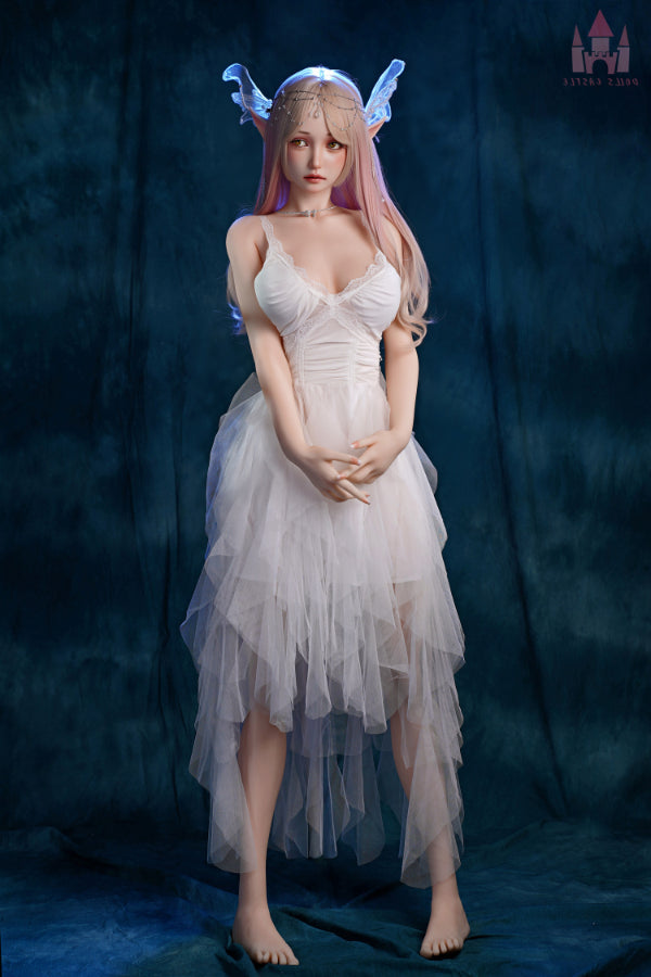 170cm/5ft7 C-cup Cute ROS Hybrid Sex Doll #S32 Silicone Head + TPE Body Dolls Castle