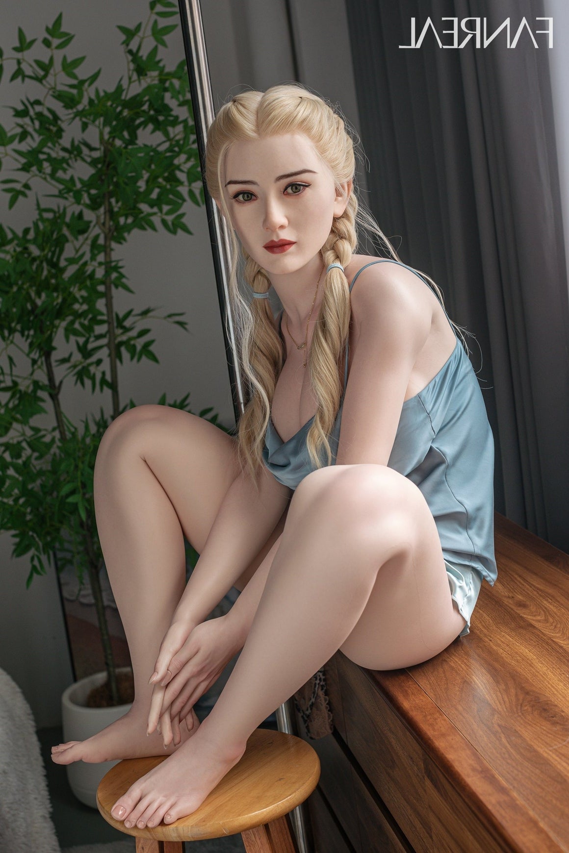 159cm/5ft3 F-cup Silicone Sex Doll – Ling Fanreal