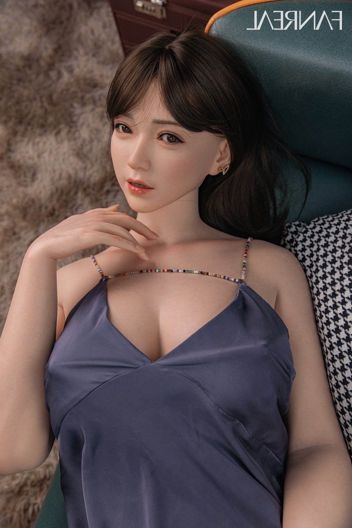 95cm/3ft1 G-cup Celebrity Big Breast Silicone Torso Sex Doll – Xue Fanreal