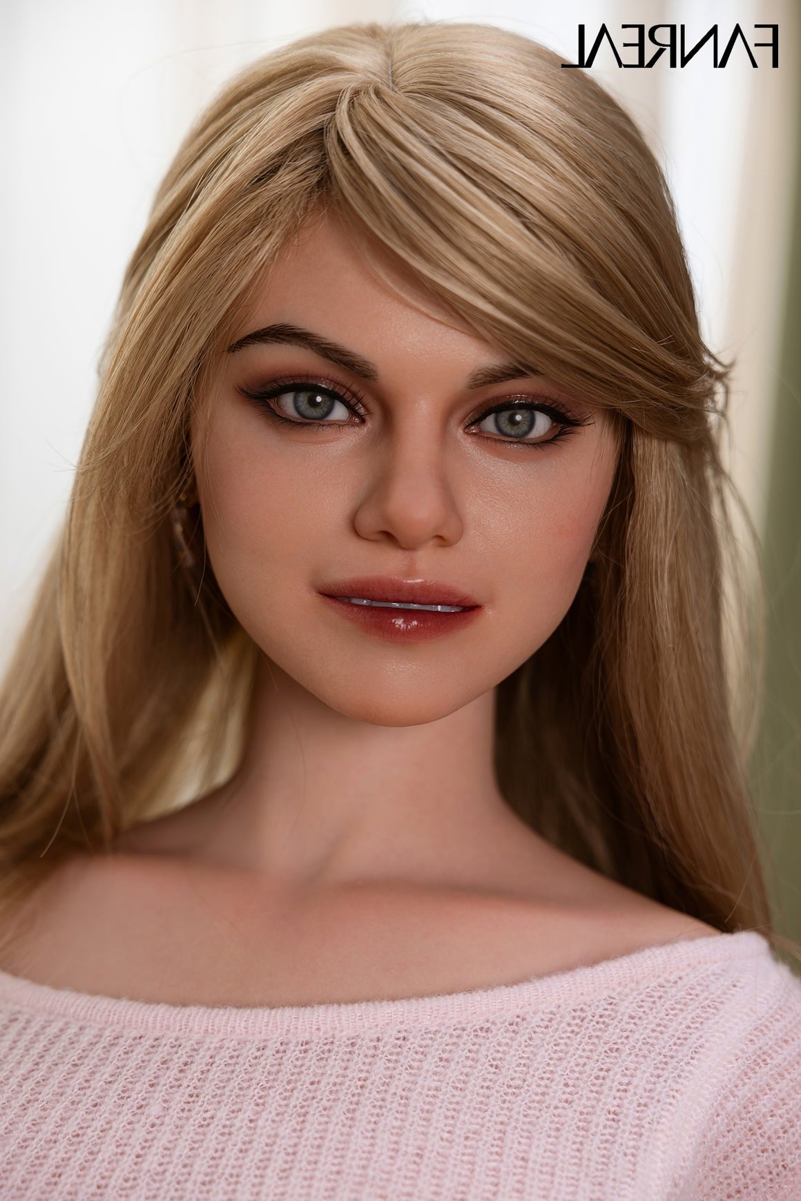 Eu In Stock 155cm 5ft1 F Cup Blonde Silicone Sex Doll Maria Ros A Tan 03 - F-cup Torso Fanreal