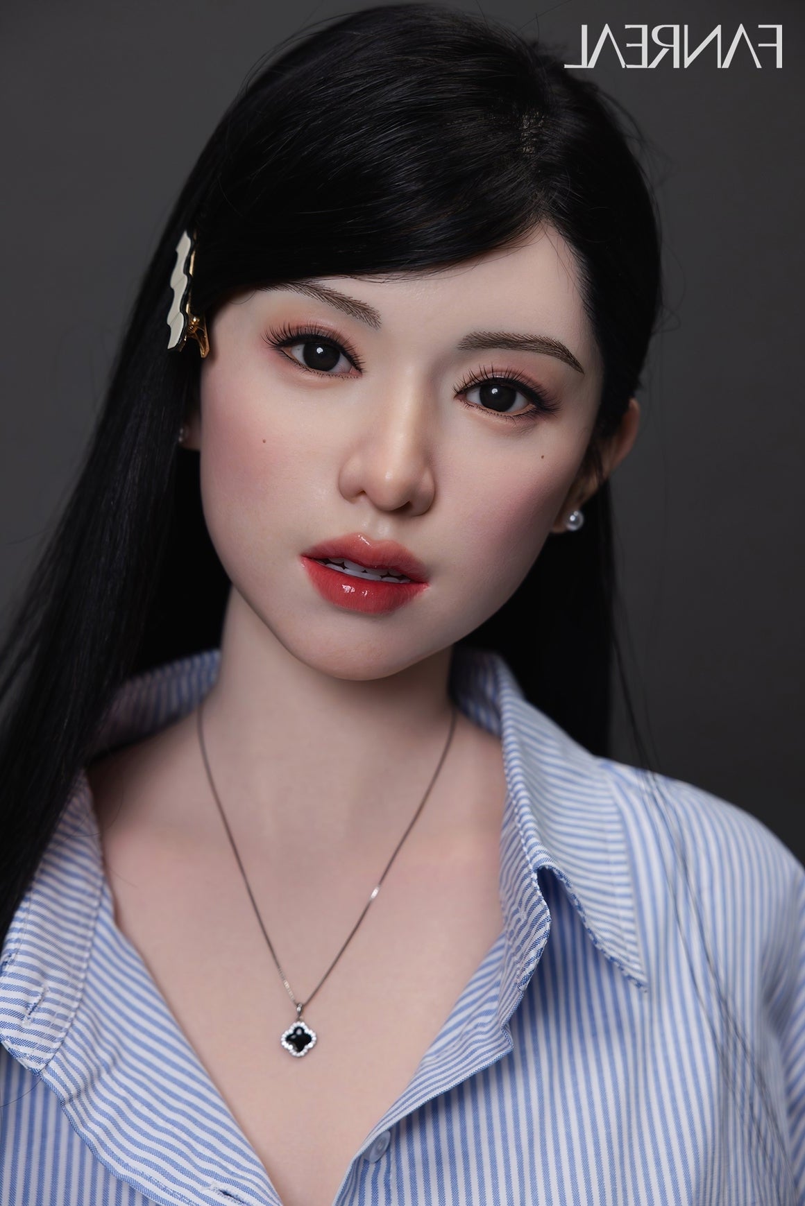 155cm/5ft1 F-cup Real Skin Silicone Sex Doll - Kimmy ROS Fair02 Fanreal