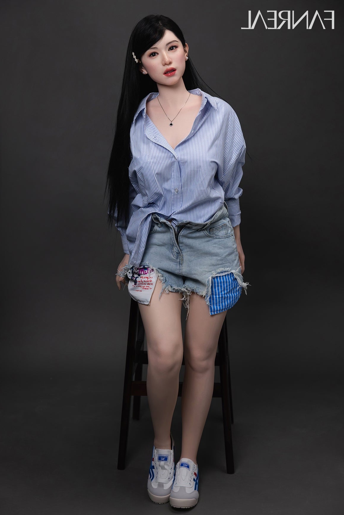 155cm/5ft1 F-cup Real Skin Silicone Sex Doll - Kimmy ROS Fair02 Fanreal