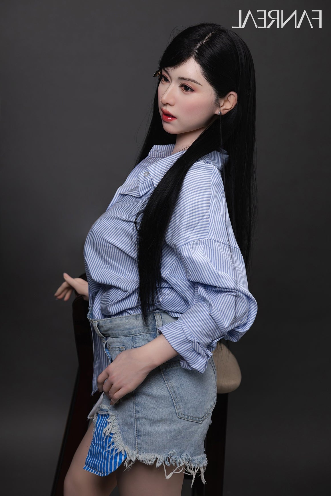 155cm/5ft1 F-cup Real Skin Silicone Sex Doll - Kimmy ROS Fair02 Fanreal