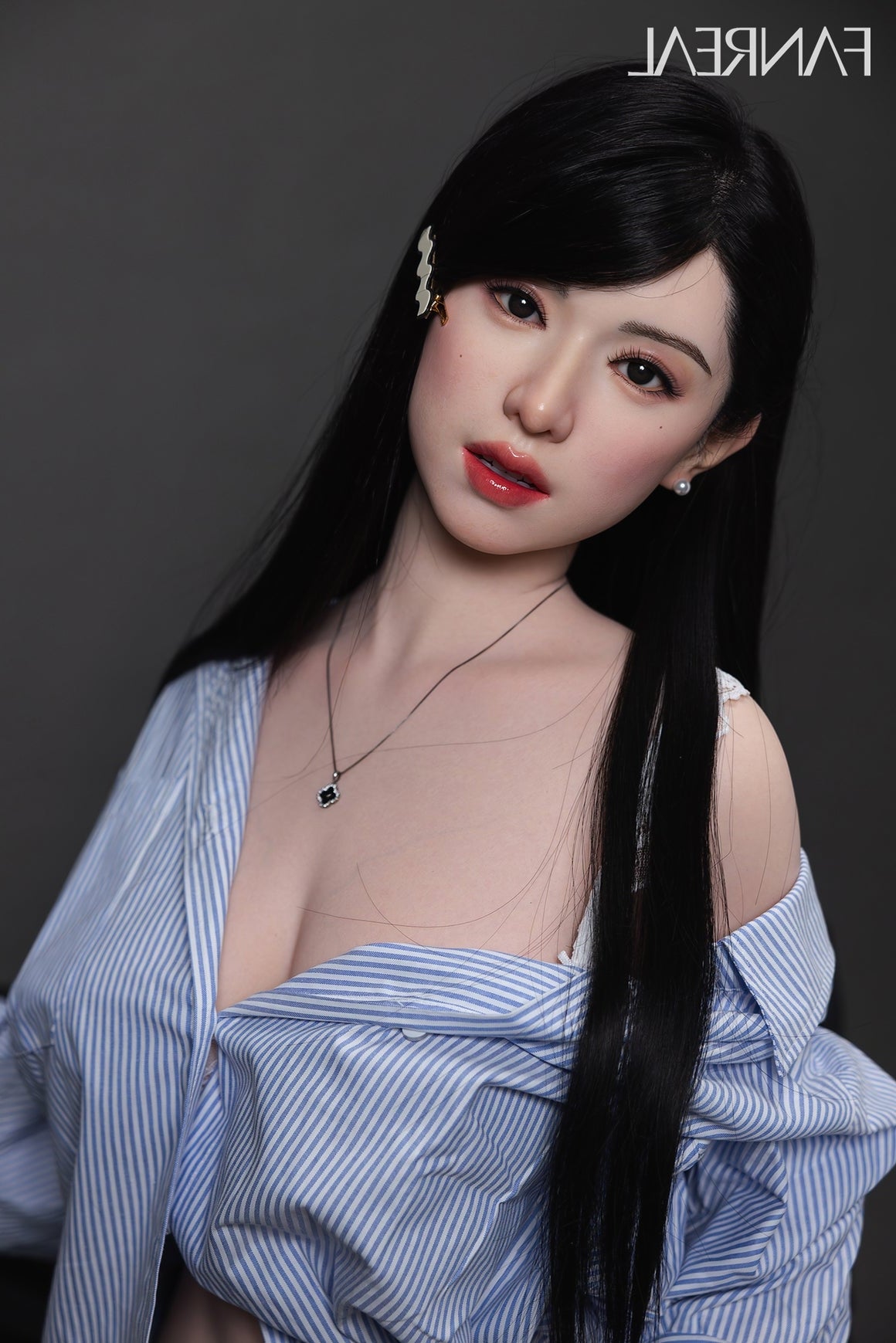 155cm/5ft1 F-cup Real Skin Silicone Sex Doll - Kimmy ROS Fair02 Fanreal