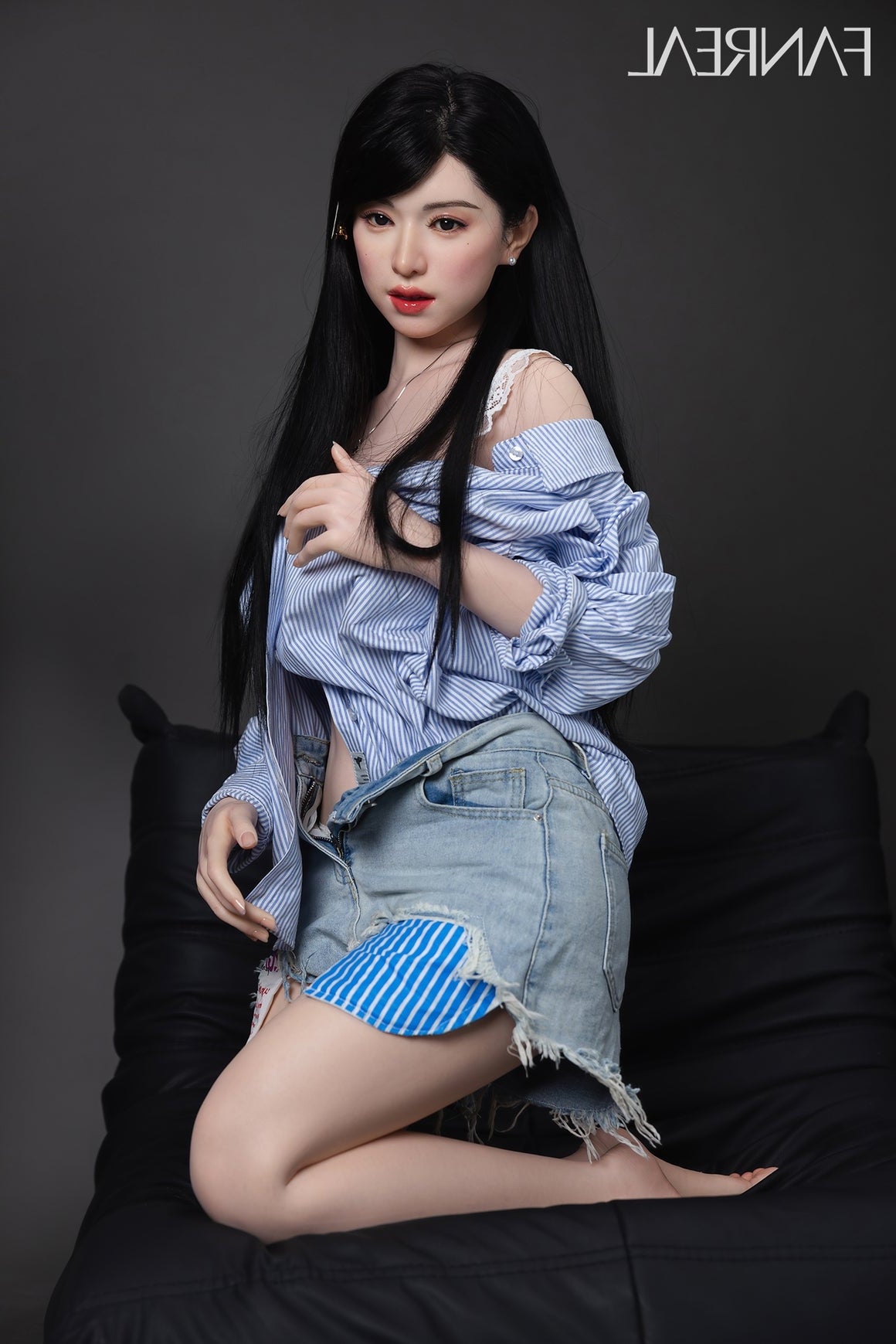 155cm/5ft1 F-cup Real Skin Silicone Sex Doll - Kimmy ROS Fair02 Fanreal