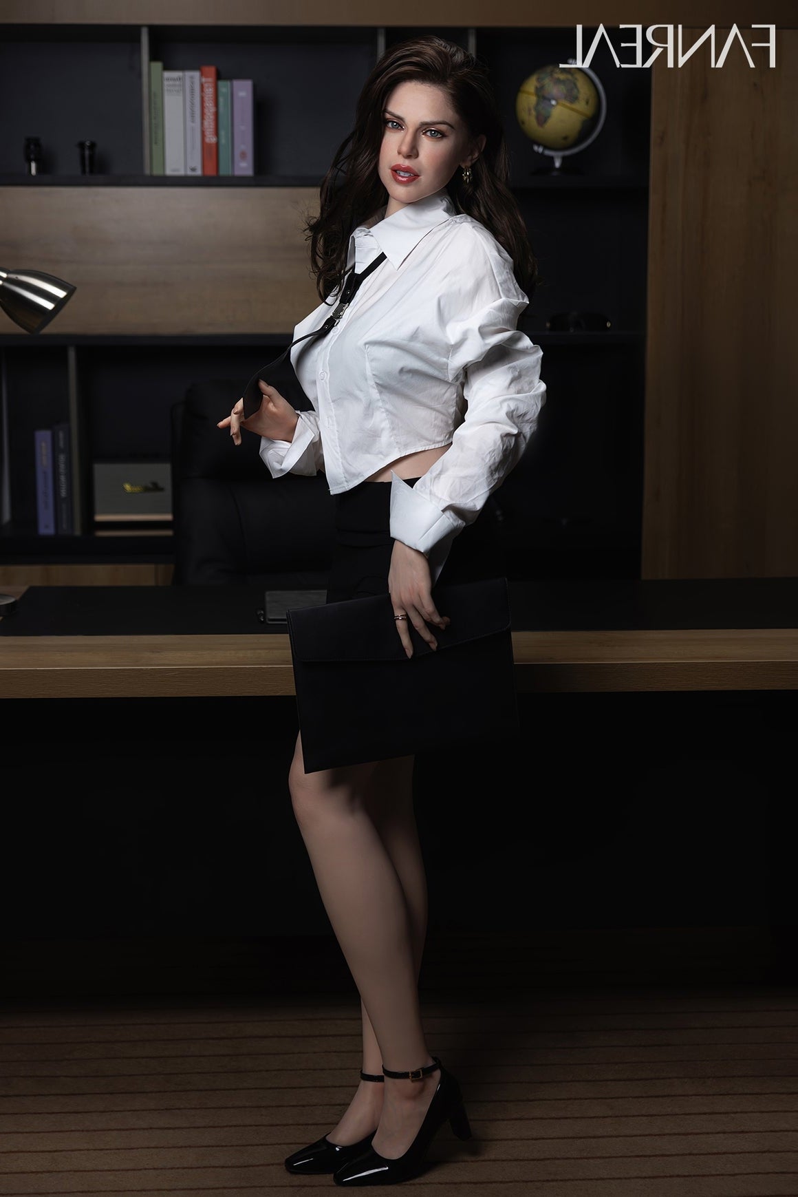 170cm/5ft7 D-cup Medium Breast Silicone Sex Doll – Gina ROS Fair Fanreal