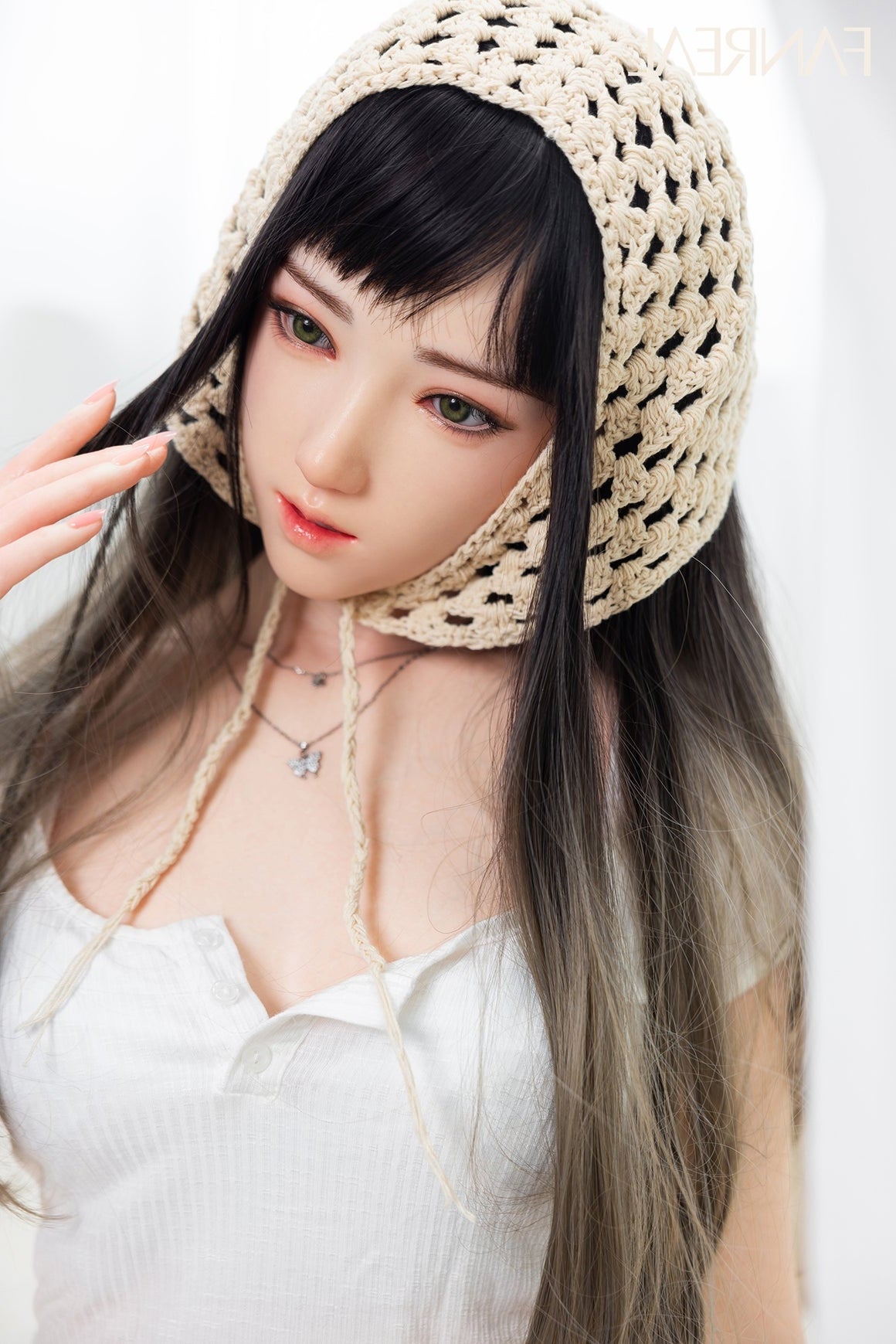 158cm/5ft2 B-cup Silicone Asian Sex Doll - Jia ROS Fair Fanreal