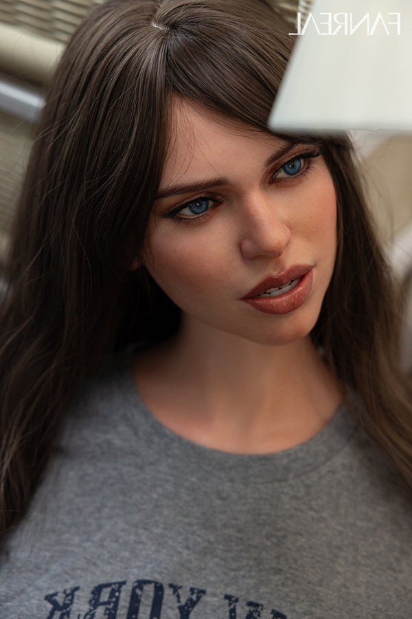 EU In Stock - 95cm/3ft1 G-cup Silicone Torso Sex Doll – Gina ROS Tan Fanreal