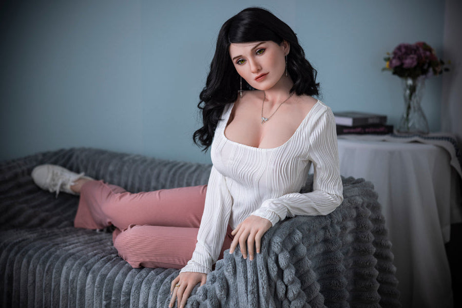 170cm/5ft7 D-cup ROS Silicone Head Sex Doll M3 - Lily JX