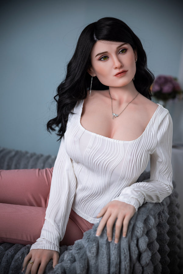 170cm/5ft7 D-cup ROS Silicone Head Sex Doll M3 - Lily JX