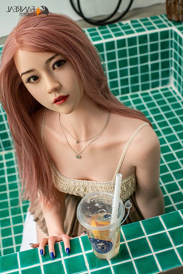 158cm/5ft2 B-cup Silicone Blonde Sex Doll - Qian Fanreal