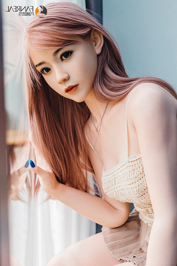 158cm/5ft2 B-cup Silicone Blonde Sex Doll - Qian Fanreal