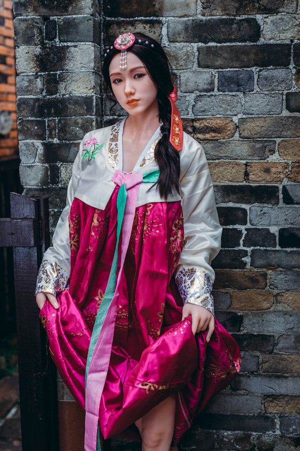 163cm/5ft4 G-cup Silicone Head Sex Doll – Jin Starpery