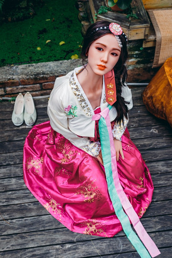 163cm/5ft4 G-cup Silicone Head Sex Doll – Jin Starpery