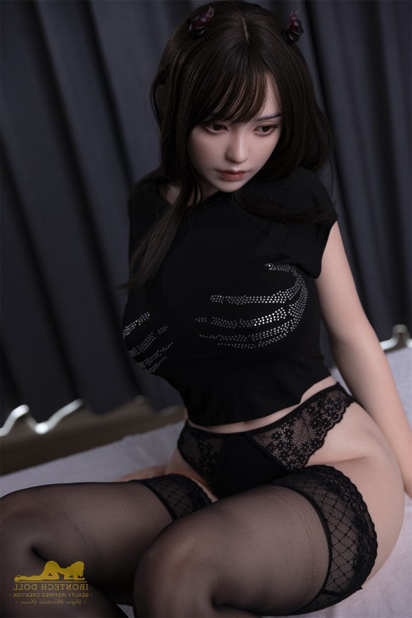 US In Stock - 165cm/5ft5 G-Cup Silicone Asian Sex Doll - S40 Irontech