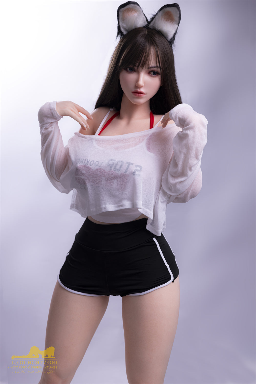 165cm/5ft5 G-Cup Japanese Bubble Butt Silicone Sex Doll - S41 Irontech