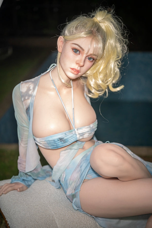 163cm/5ft4 G-cup Silicone Head Sex Doll – Beth Starpery