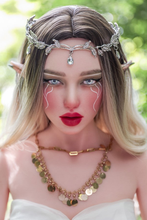 Clm Ultra 157cm 5ft2 D Cup Full Silicone Movable Jaw Elf Sex Doll Siq157 Athena - Torso Climax