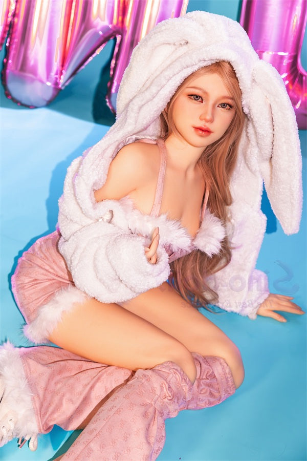 S161cm/5ft3 Small Breast B-cup Silicone Sex Doll S42 – Linxia Sino