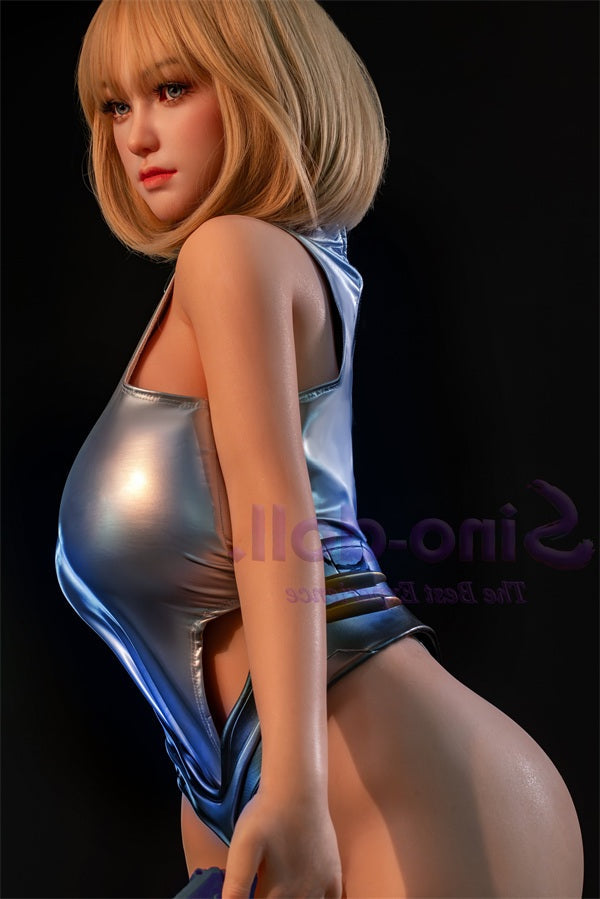 S167cm/5ft6 K-cup Silicone Blonde BBW Sex Doll S41 – Linchun Sino