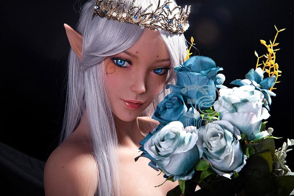 US In Stock-150cm/4ft Alien 11 D-Cup Anime Elf Princess Sex Doll TPE SE